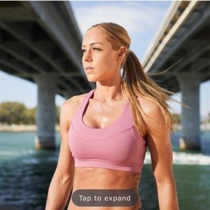 Hylete Altium Sports Bra - Rose Pink - NWT